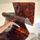 Plexiglass magazine rack