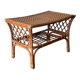 Table basse en rotin – années 1960/70
