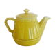 Rio yellow vintage teapot