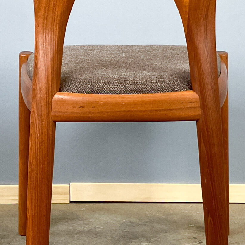4 'Ole' dining chairs by Koefoeds Hornslet Møbelfabrik, teak, 1960s