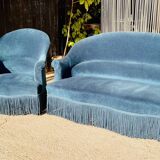 Bench and toad armchair