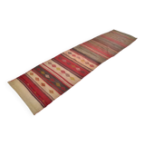 Neutral Vintage Kilim Runner sku 3065