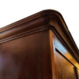 Petite armoire de port en acajou XVIIIe siècle