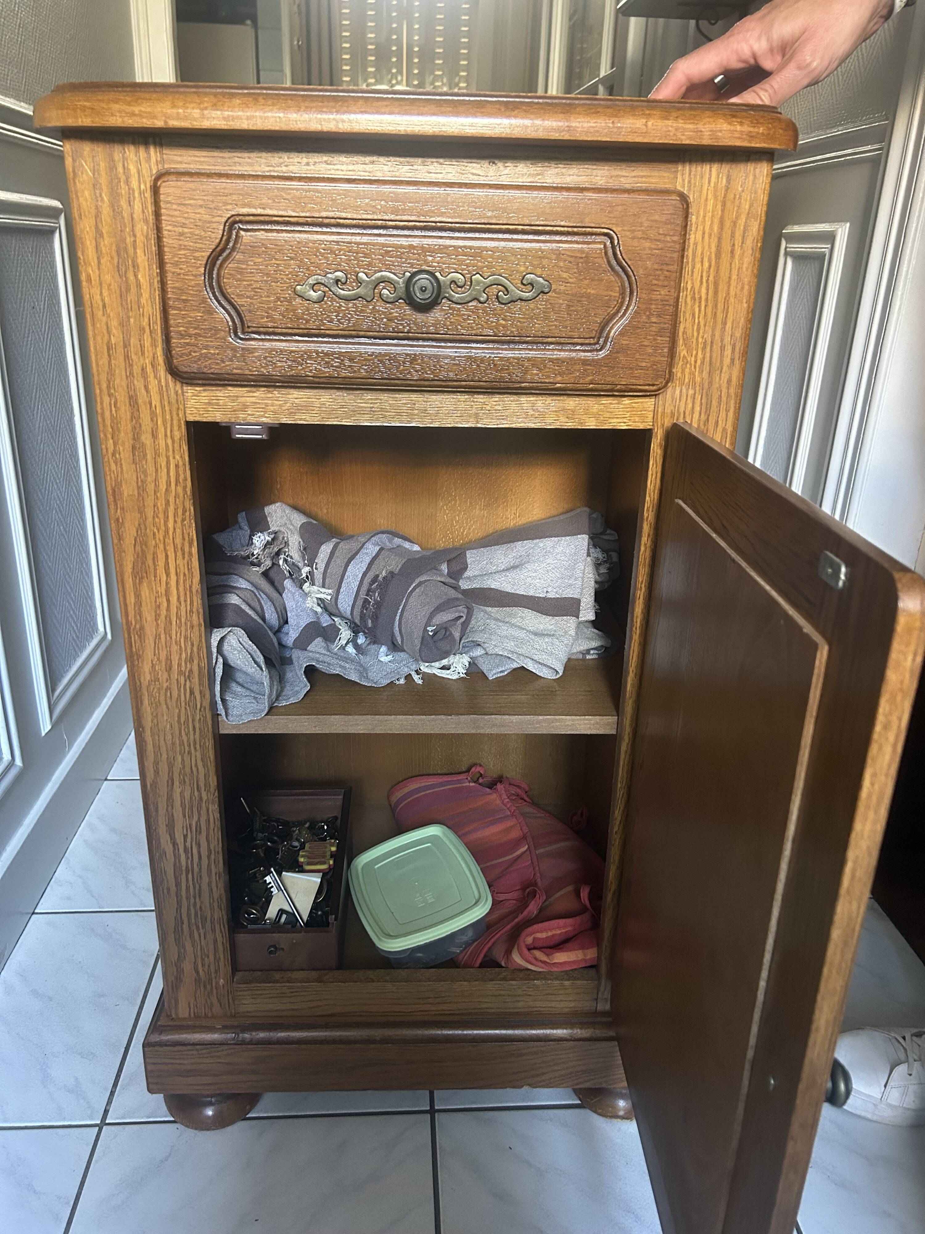 Side table or chest of drawers