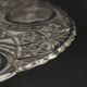 Clear Art Deco Cake Stand Pressed Glass Vintage Cake Stand SIV Deposé