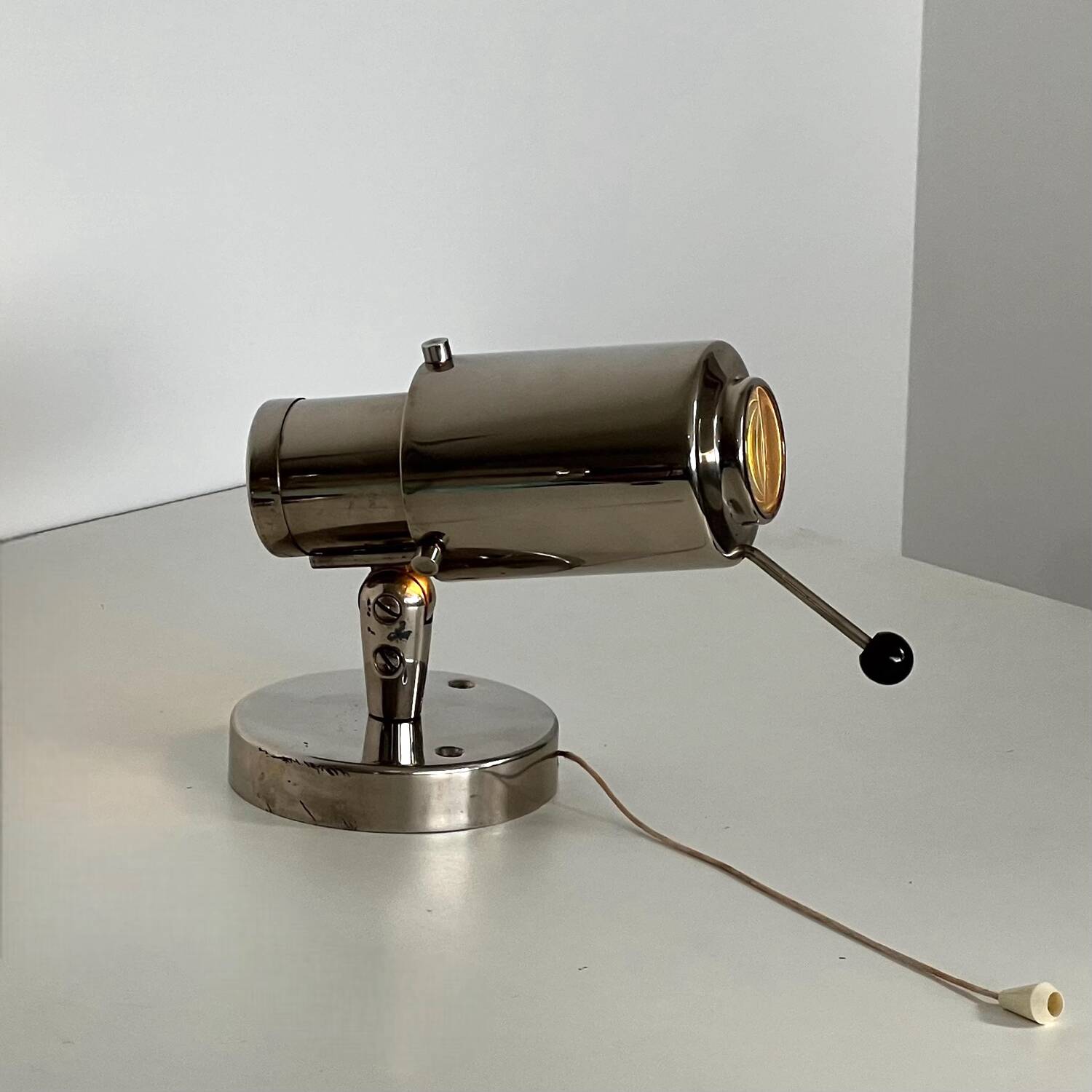 Pair of Zodiac wall lights by Jacques Biny for Lita 1950