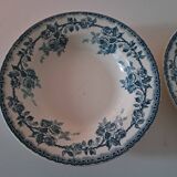 Plates crown of roses. Iron earth