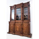 Library, France, around 1890.