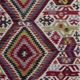 Vintage handmade turkish wool rug 156 x 312 cm