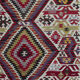Vintage handmade turkish wool rug 156 x 312 cm