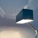 Lampe de table minimaliste de l'ère spatiale allemande du milieu du siècle par Hoffmeister Leuchten, années 1960