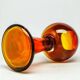 Mid-century modern vase, multicolour glass, designed by J. Słuczan-Orkusz, Poland, 1970s