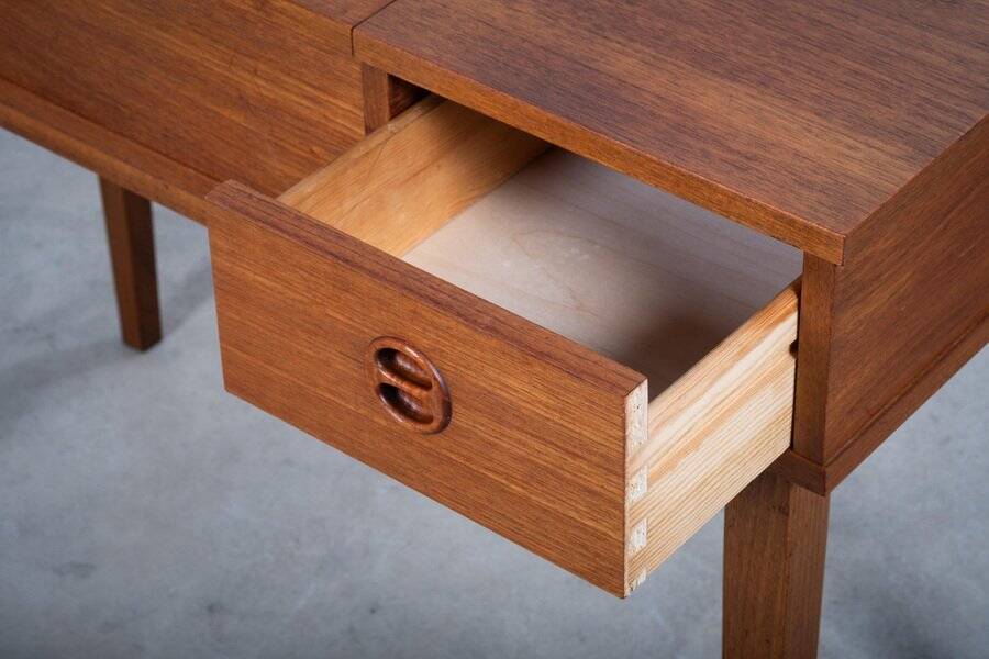 Teak Vanity Table, Denmark, 1960s
