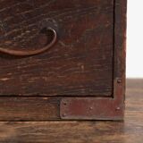 Small antique Japanese desk cabinet with three drawers – Meiji / Taishō period (c. 1890-1926)