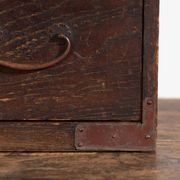 Small antique Japanese desk cabinet with three drawers – Meiji / Taishō period (c. 1890-1926)