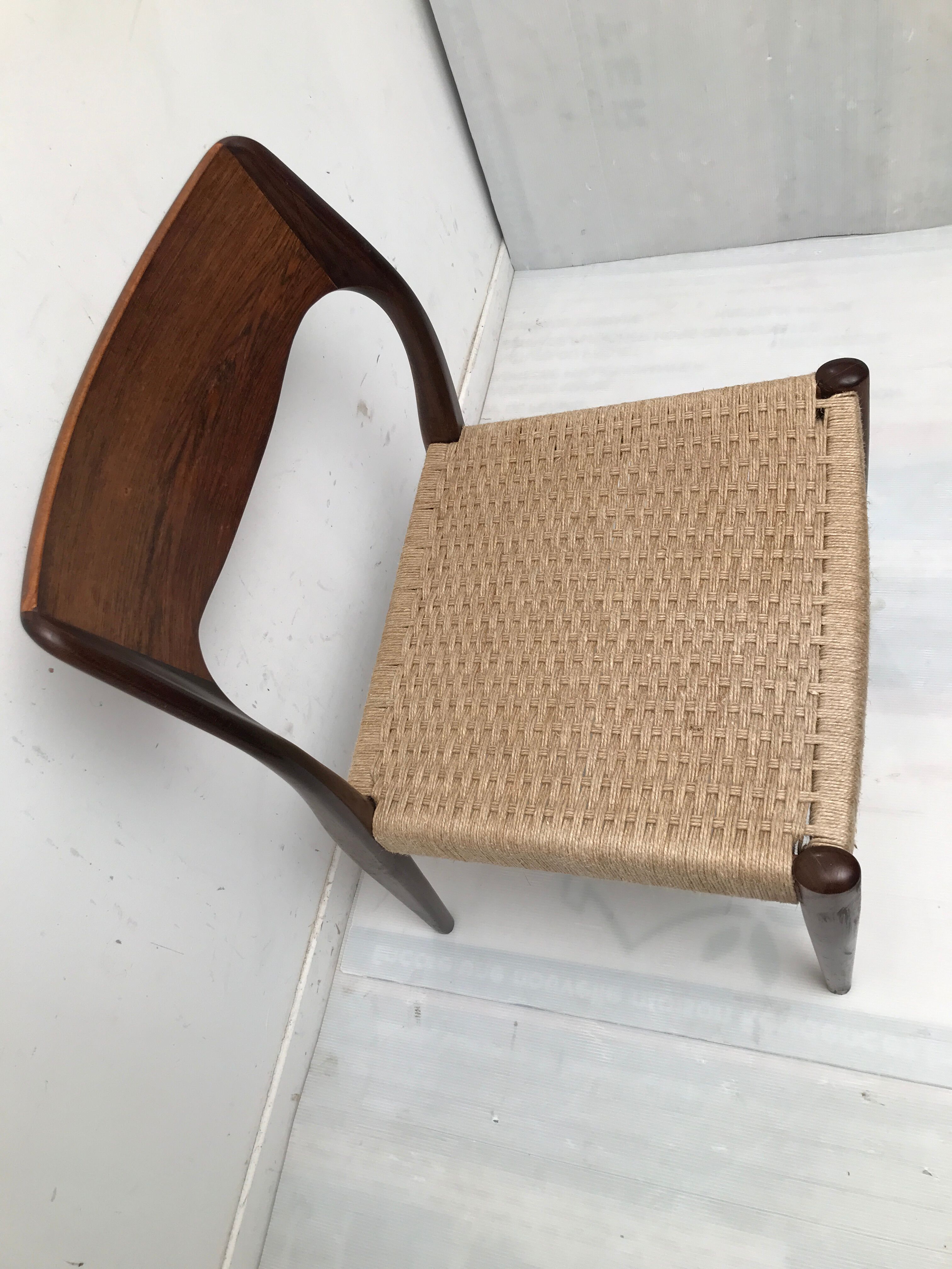 Pair of danish scandinavian chair dating from the 50