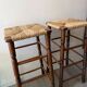 Mid Century bar stools set of 2