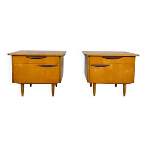 Tables de nuit vintage - compas