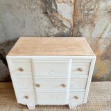 Art Deco chest of drawers with roasted sesame