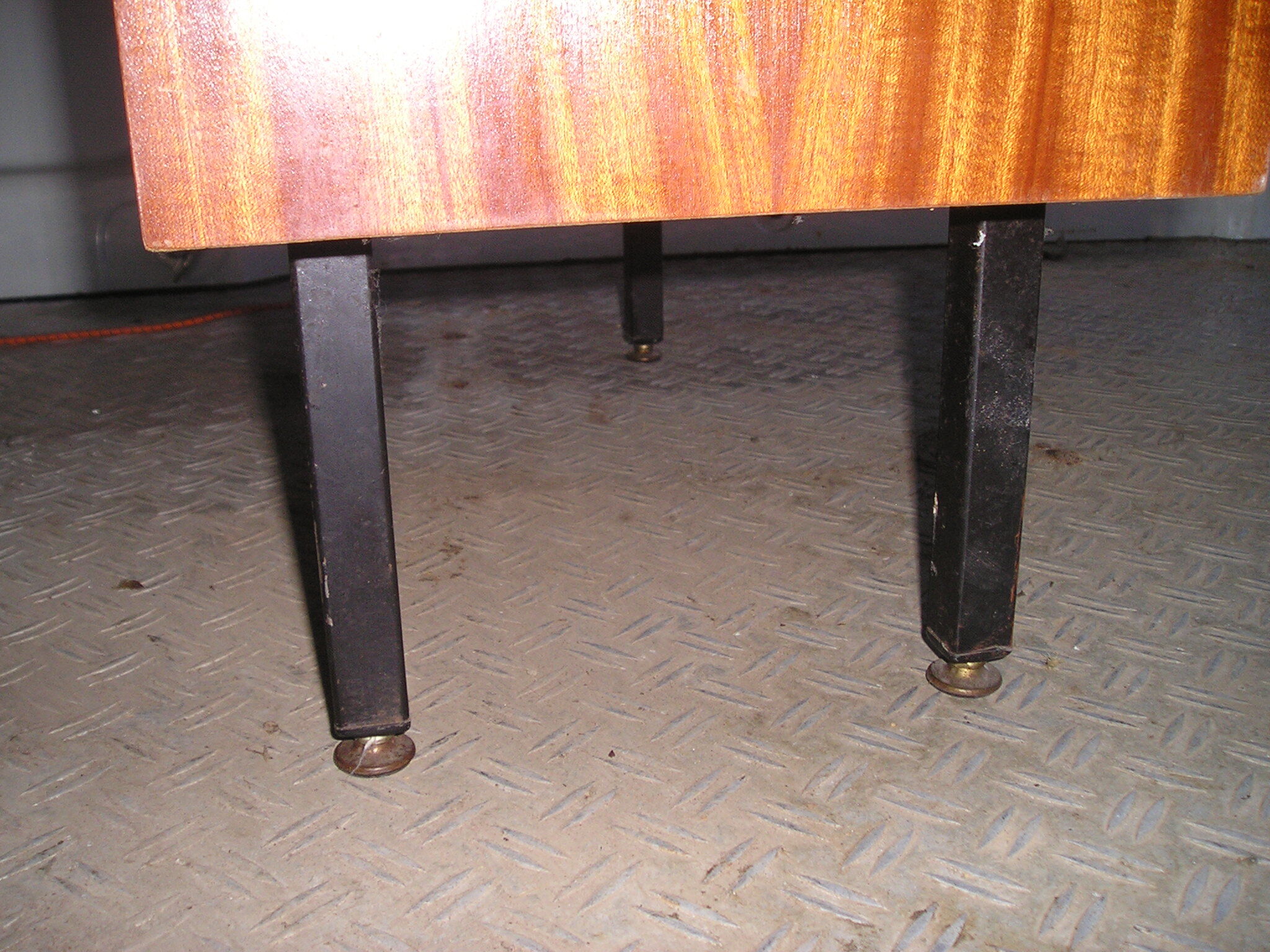 Vintage display cabinet from the 60s/70s