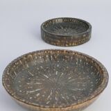 Mid-Century Modern Brown Stoneware Rubus Bowl by Gunnar Nylund for Rörstrand