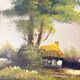 Huile sur toile Paysage Champêtre - Polo