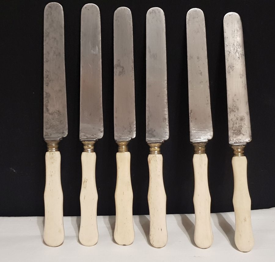 6 table knives