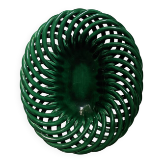 Handcrafted ceramic fruit bowl country decoration