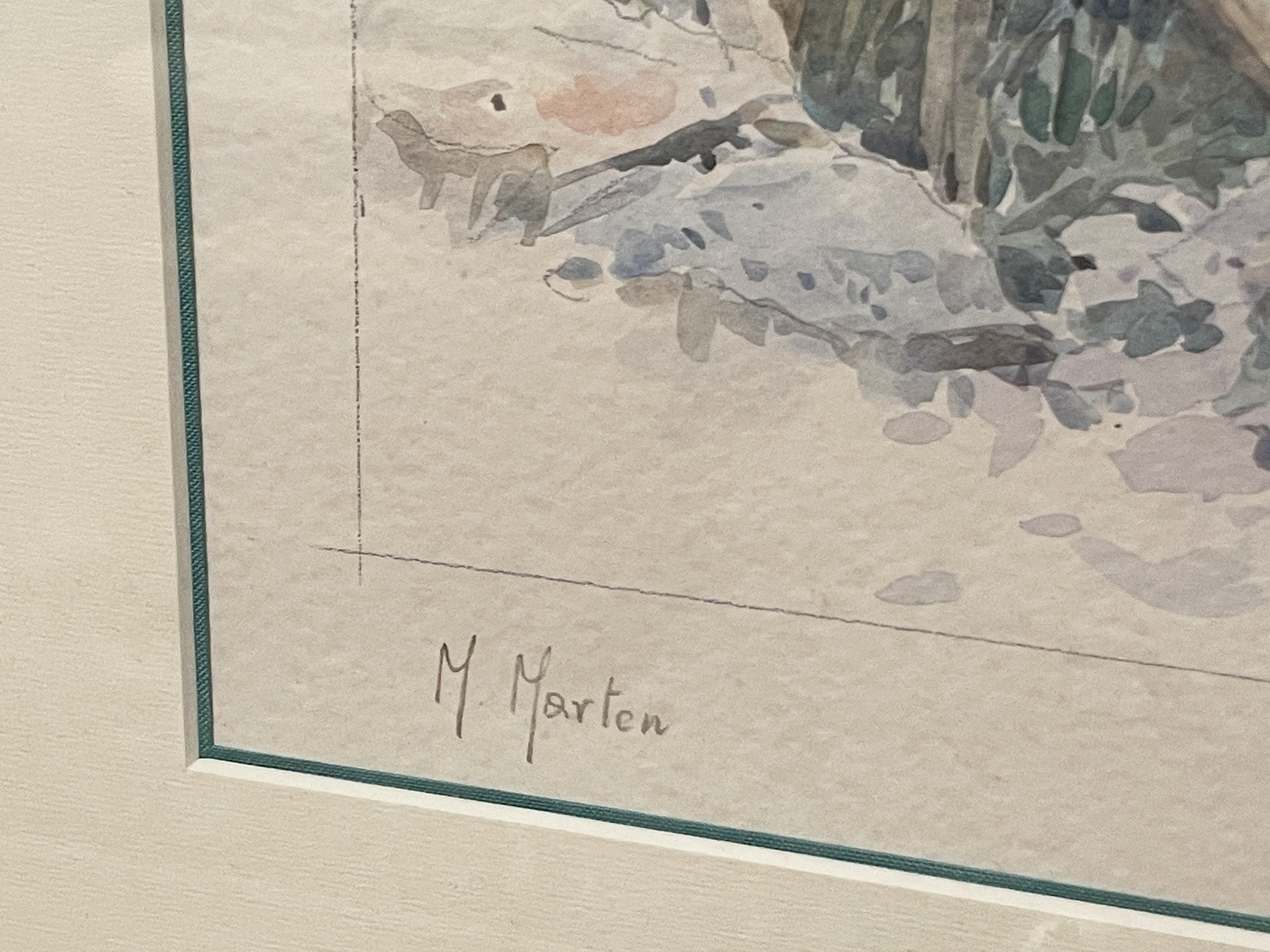 1123たM. Marten, Lights in the Pond