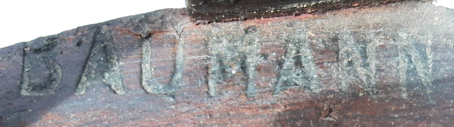 Baumann bistro chairs, 1950s. (Set of 2)