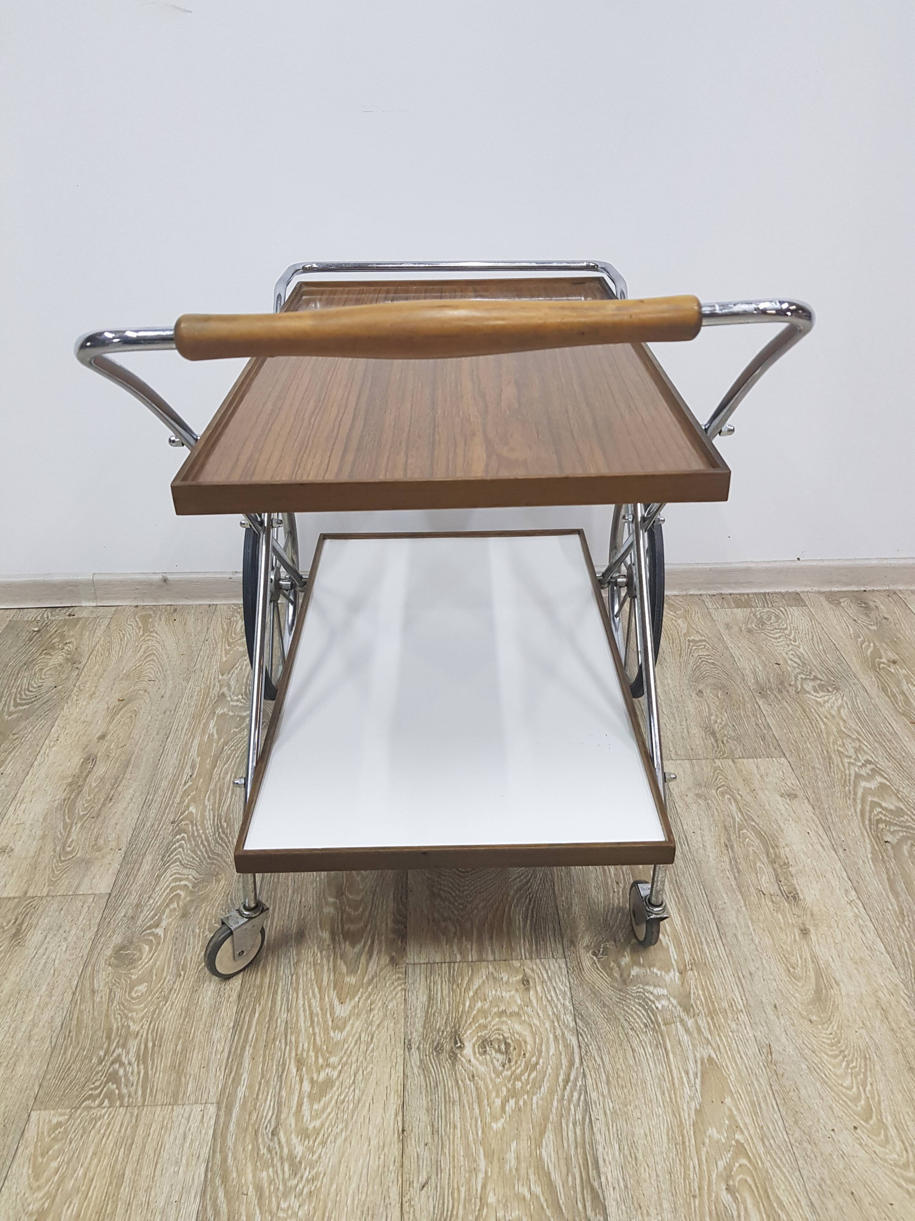 Chariot de bar Ilse, années 1960, moderne du milieu du siècle