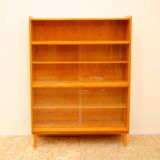 Bibliothèque vintage en noyer par František Jirák, 1960, Tchécoslovaquie