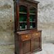 Antique china cabinet oak display cabinet English kitchen cabinet