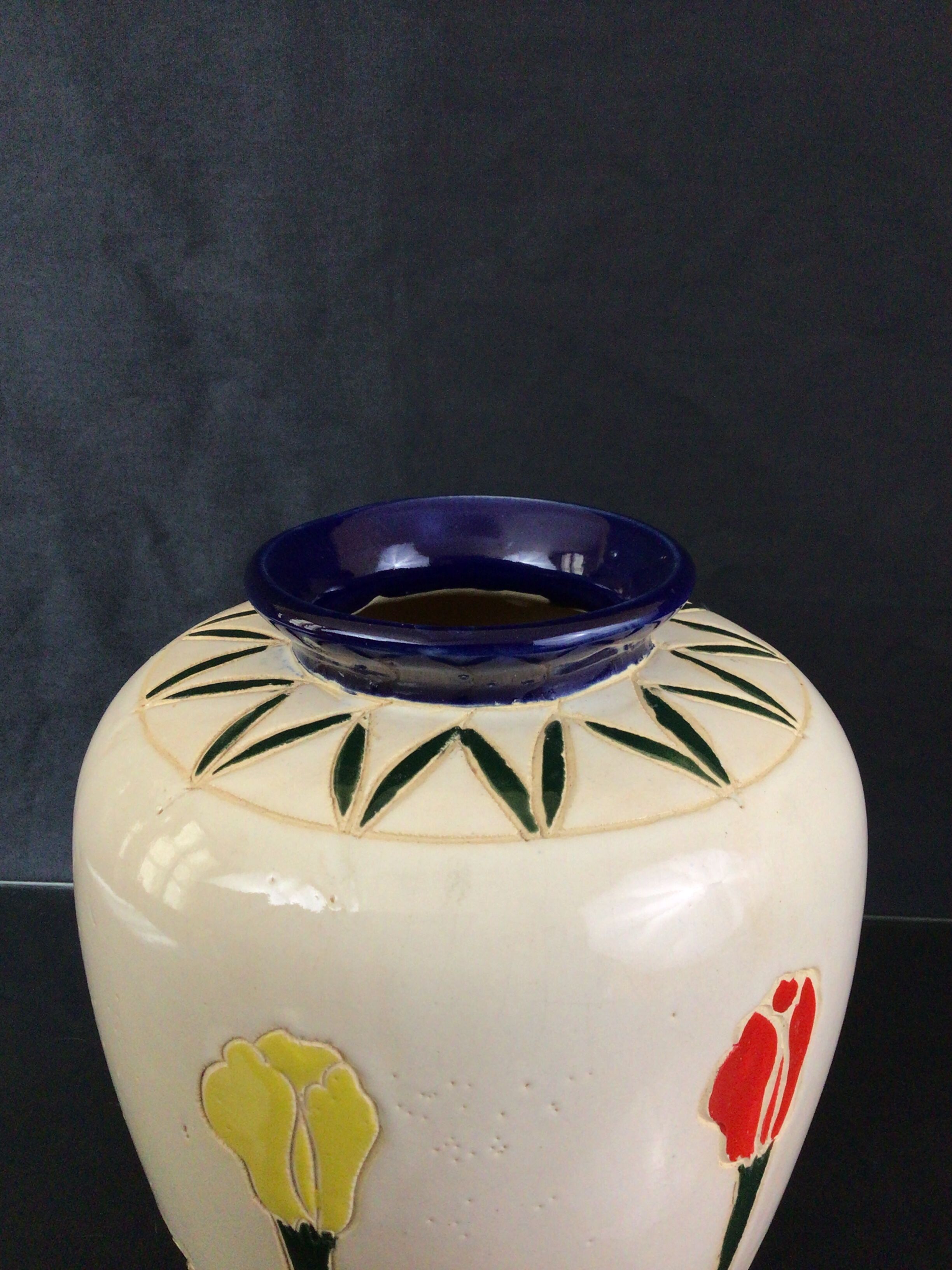 Art Deco ceramic vase