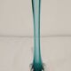 Vase soliflore en verre coloré bleu
