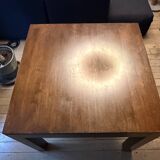 90x90 Extensible Solid Rubber Wood Table