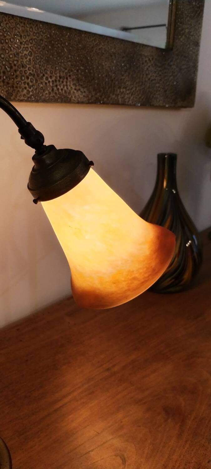 Hot water bottle lamp