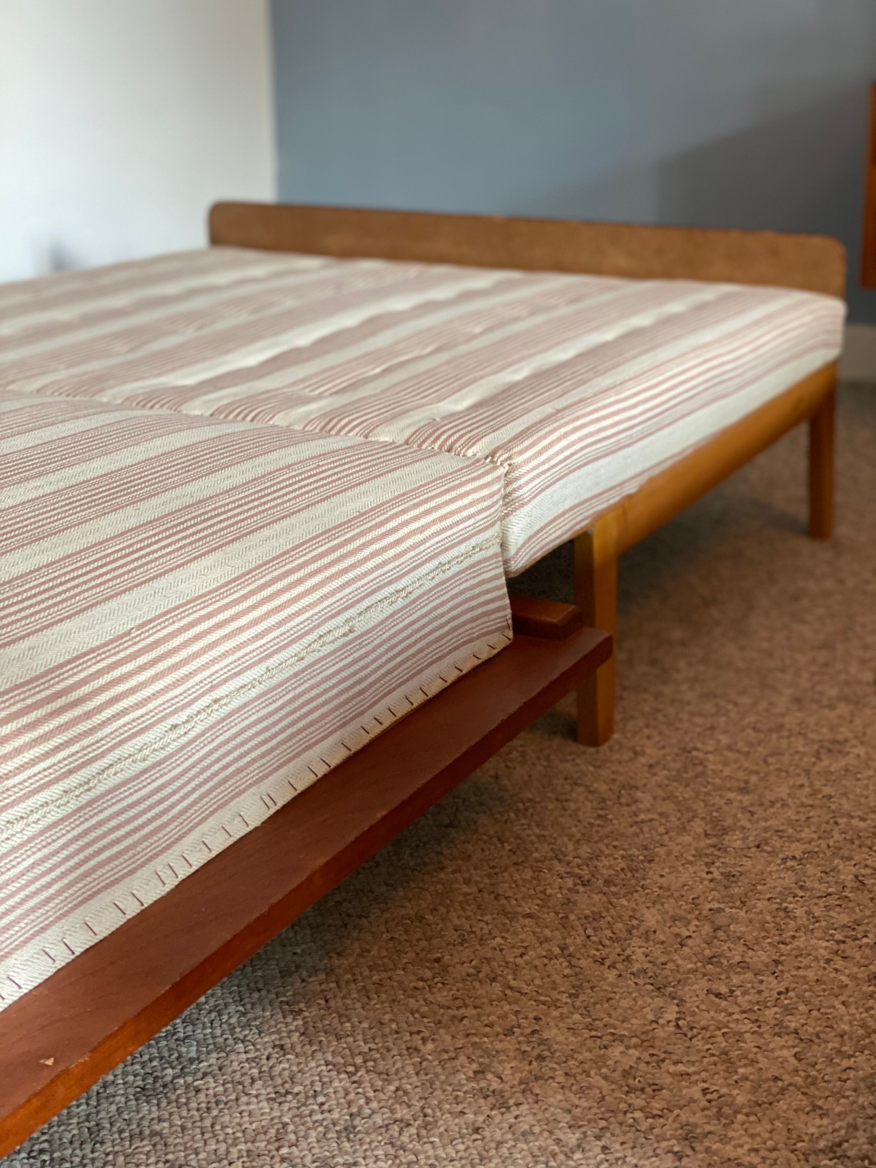 Vintage hungarian foldaway hidden bed with table