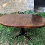 Baumann round extendable table