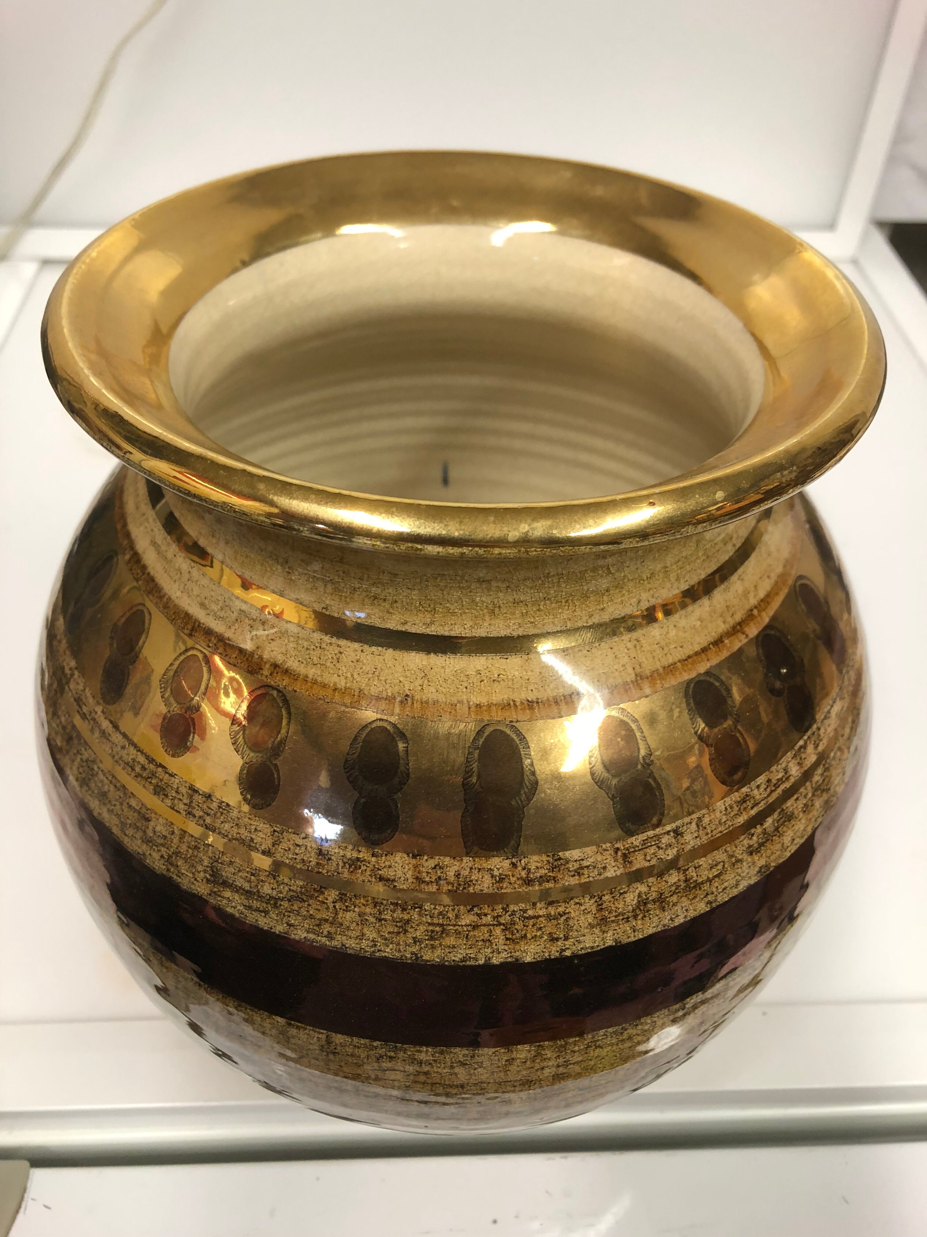 Georges Pellettier ceramic vase years 60/70