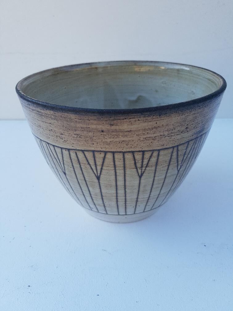 Vase by Jacques Pouchain in the Dieulefit workshops