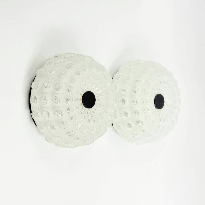 Pair of Mid-Century Diamond Glass Wall Lights from Limburg, Germany, 1960s