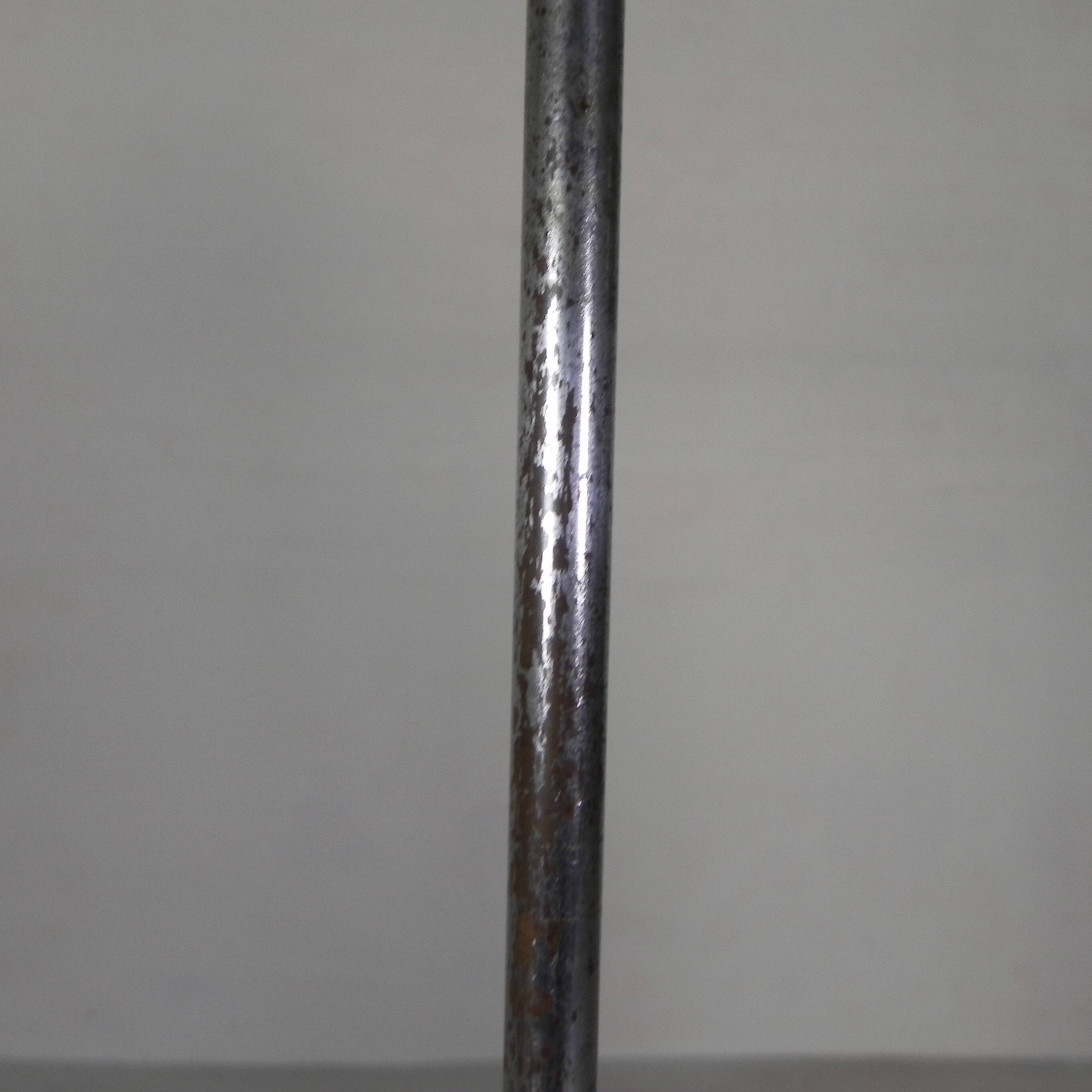 Art Deco pendant lamp with pink glass shade, 1930s