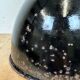 Rusty Industrial Bauhaus Black Enamel Pendant Lamp, 1930s