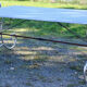 Table Top Carrara marble base wrought iron