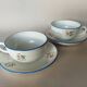 Two Salins earthenware lunch cups