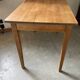 Farm table with a drawer