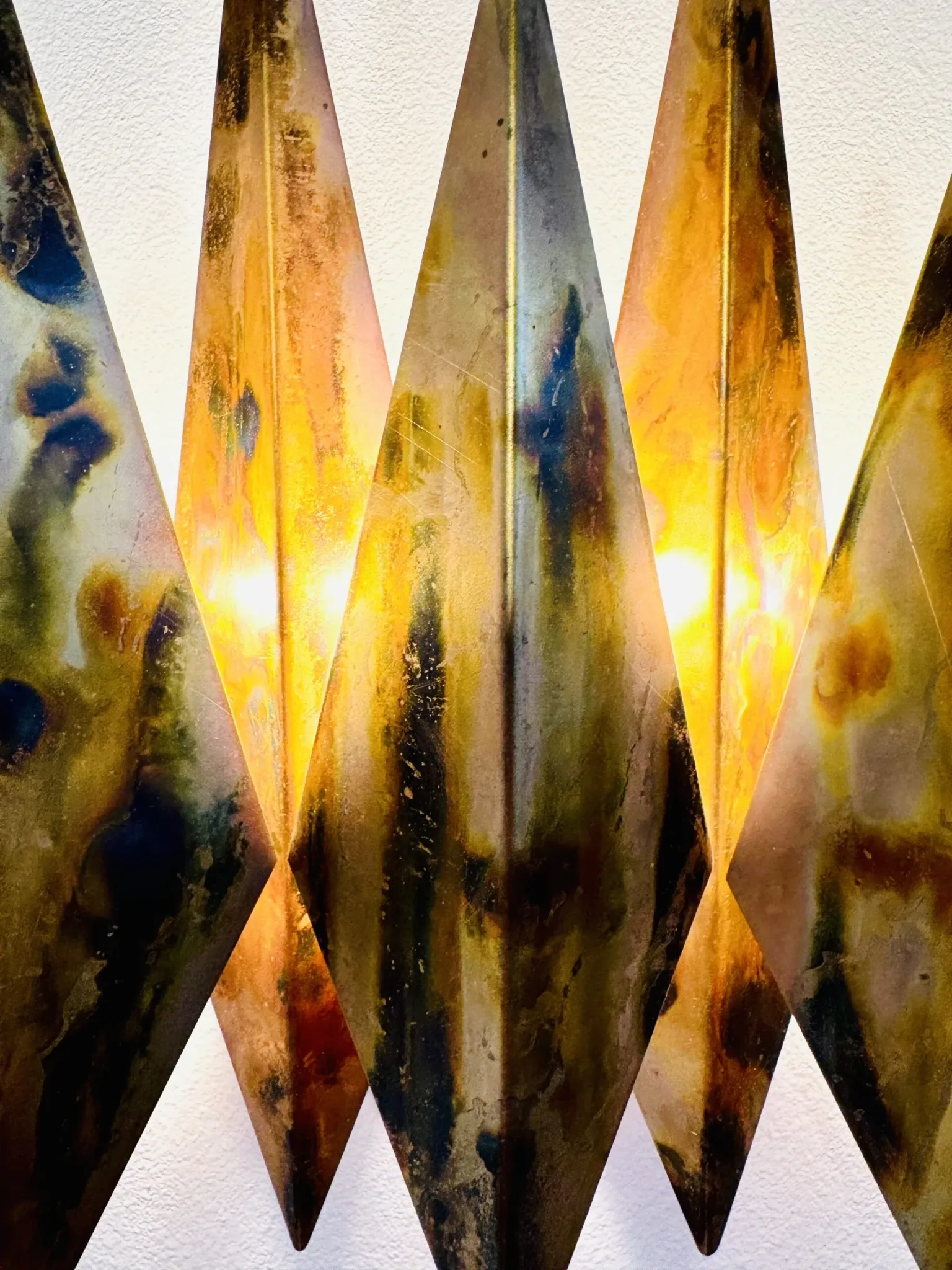 Model 5160 Brutalist Wall Light By Svend Aage Holm-Sørensen For Holm-Sørensen & Co, Denmark, 1960S