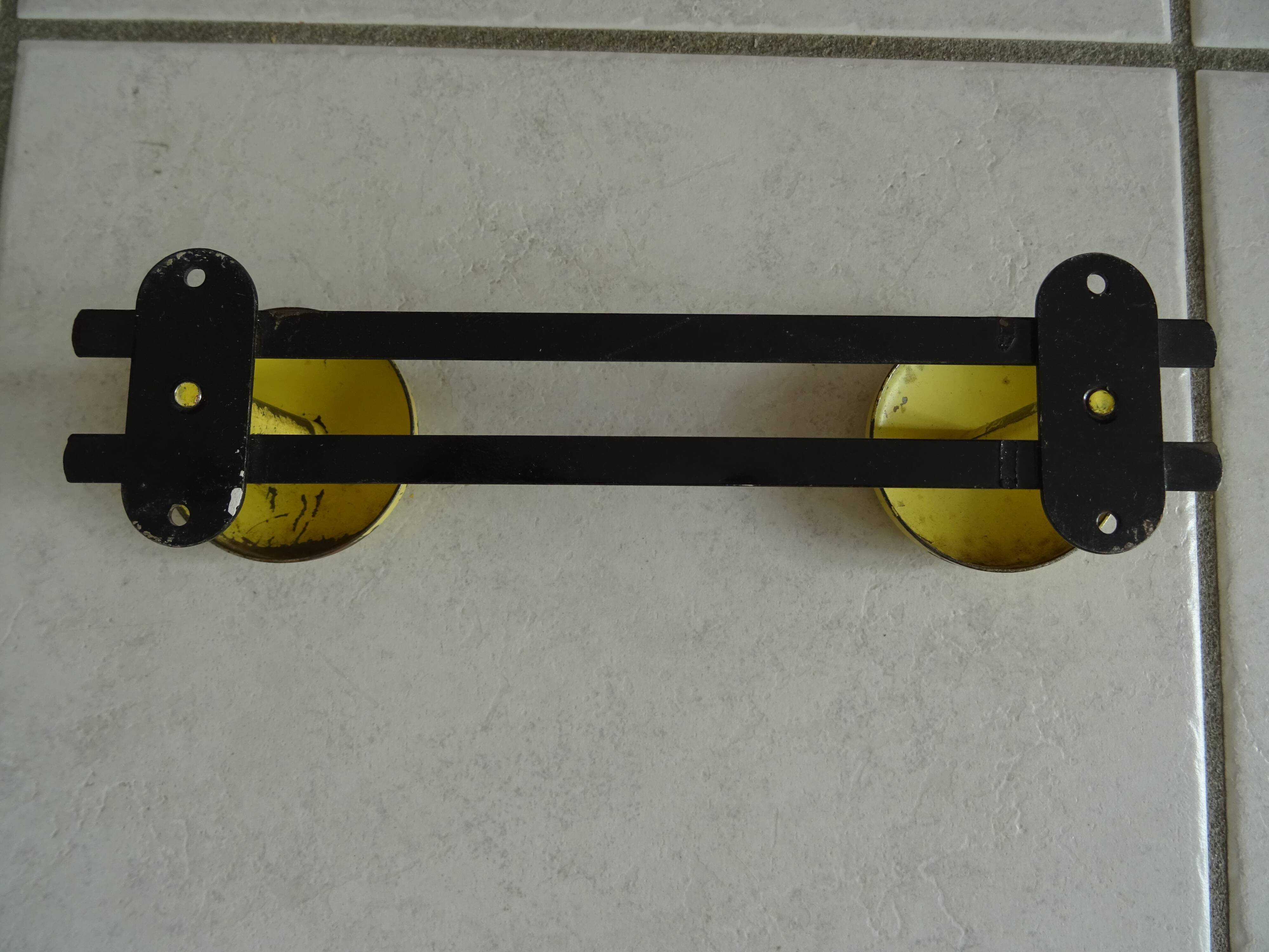Vintage wall coat rack year 60