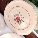 12 flat plates Digoin